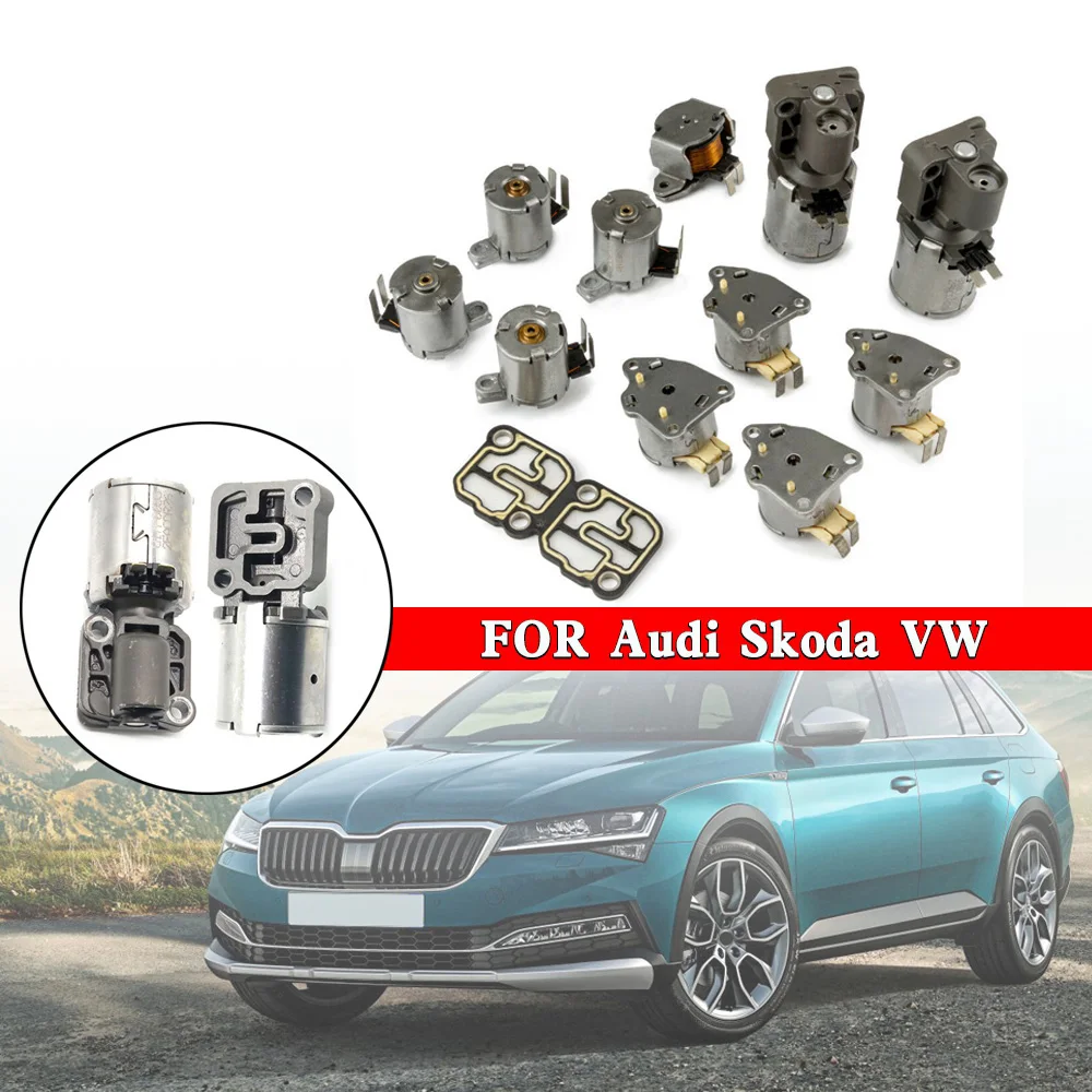 Image of Artudatech Neue 02E Automatikgetriebe-Magnetventile 6-Gang-Kit DQ250 DSG für Audi Skoda VW