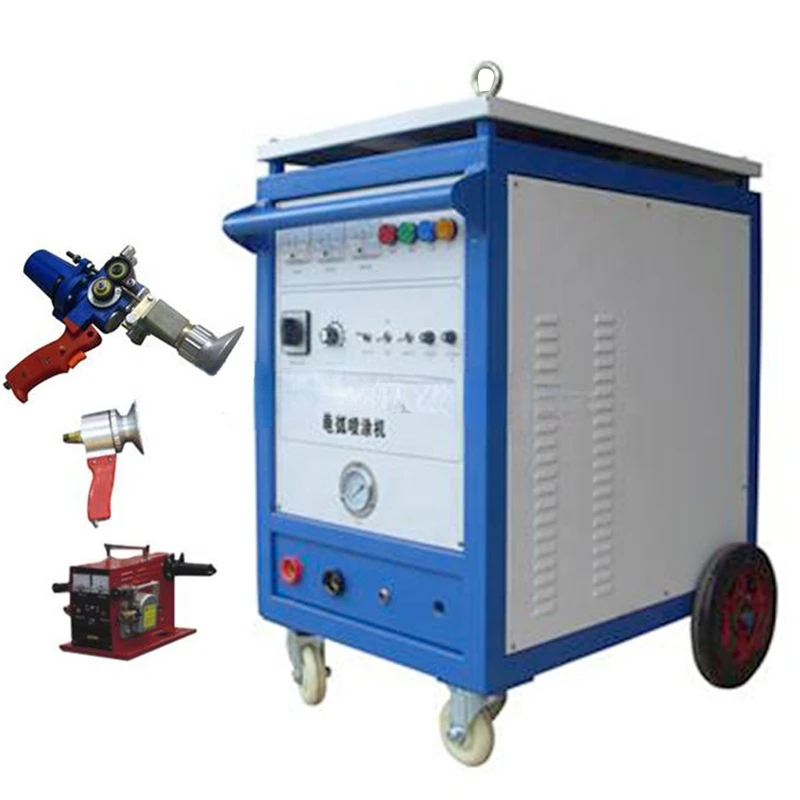 Arc Silver Spray Chrome Machine / Arc Zinc Metallizing Spray Gun / Arc Aluminum Spray Machine