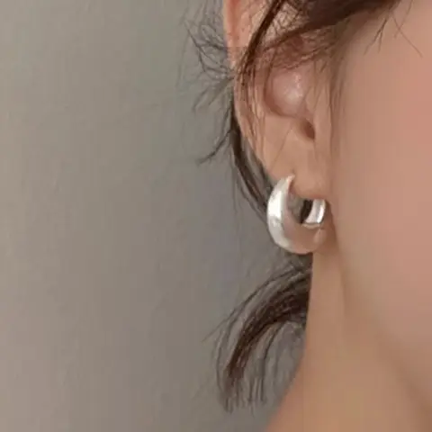 BF CLUB 925 스털링 실버 Shinning 골드 귀걸이 여성을위한 섹시한 여자 패션 유행 보석 선물 파티 결혼식 pendientes