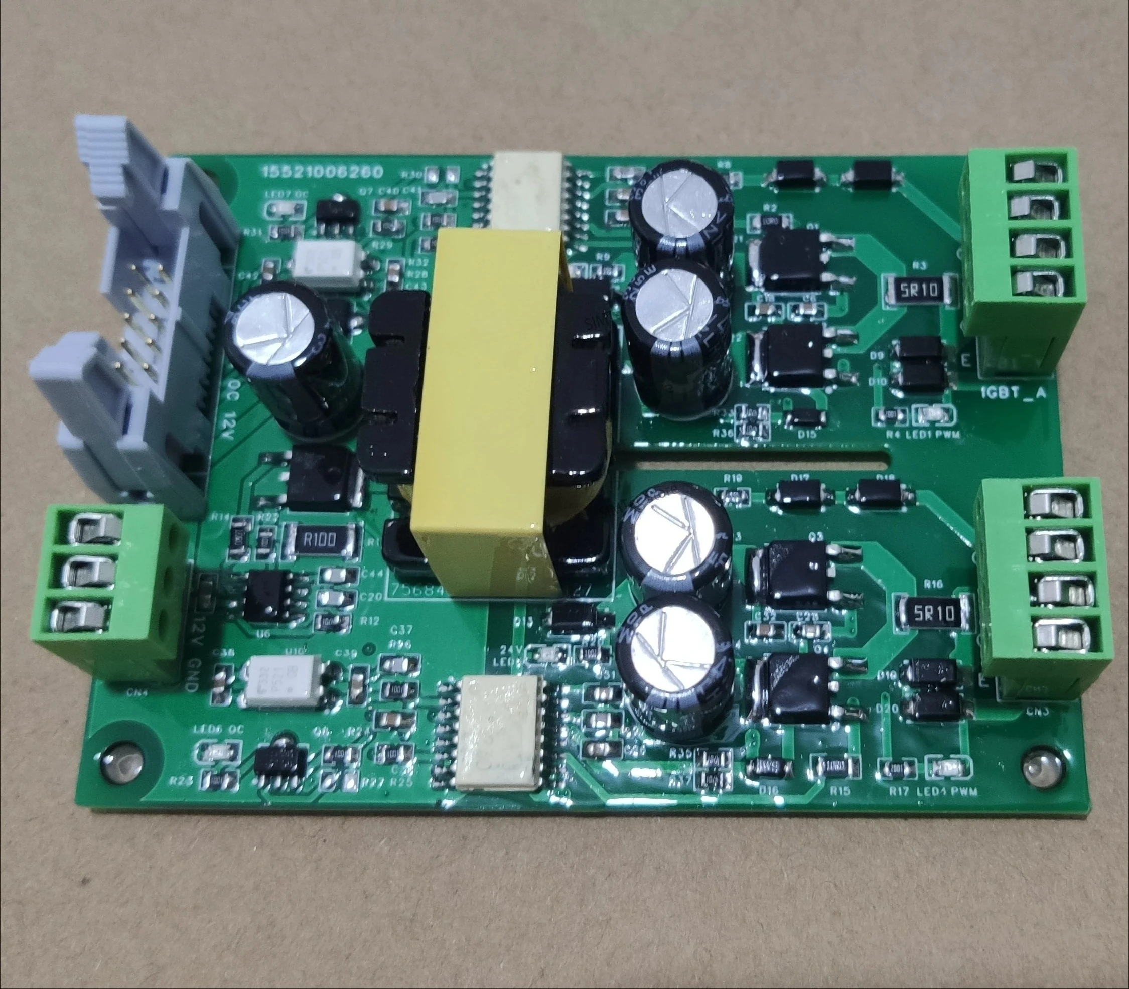 

High-power IGBT drive board electroplating rectifier 400 amp 1200V high-frequency DC plating power control board