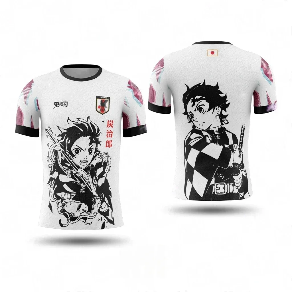 camisa-de-futebol-anime-bandai-japao-kimetsu-no-yaiba-t-shirt-tanjiro-zenitsu-inosuke-unissex-estampa-3d-manga-curta-roupa-esportiva-top