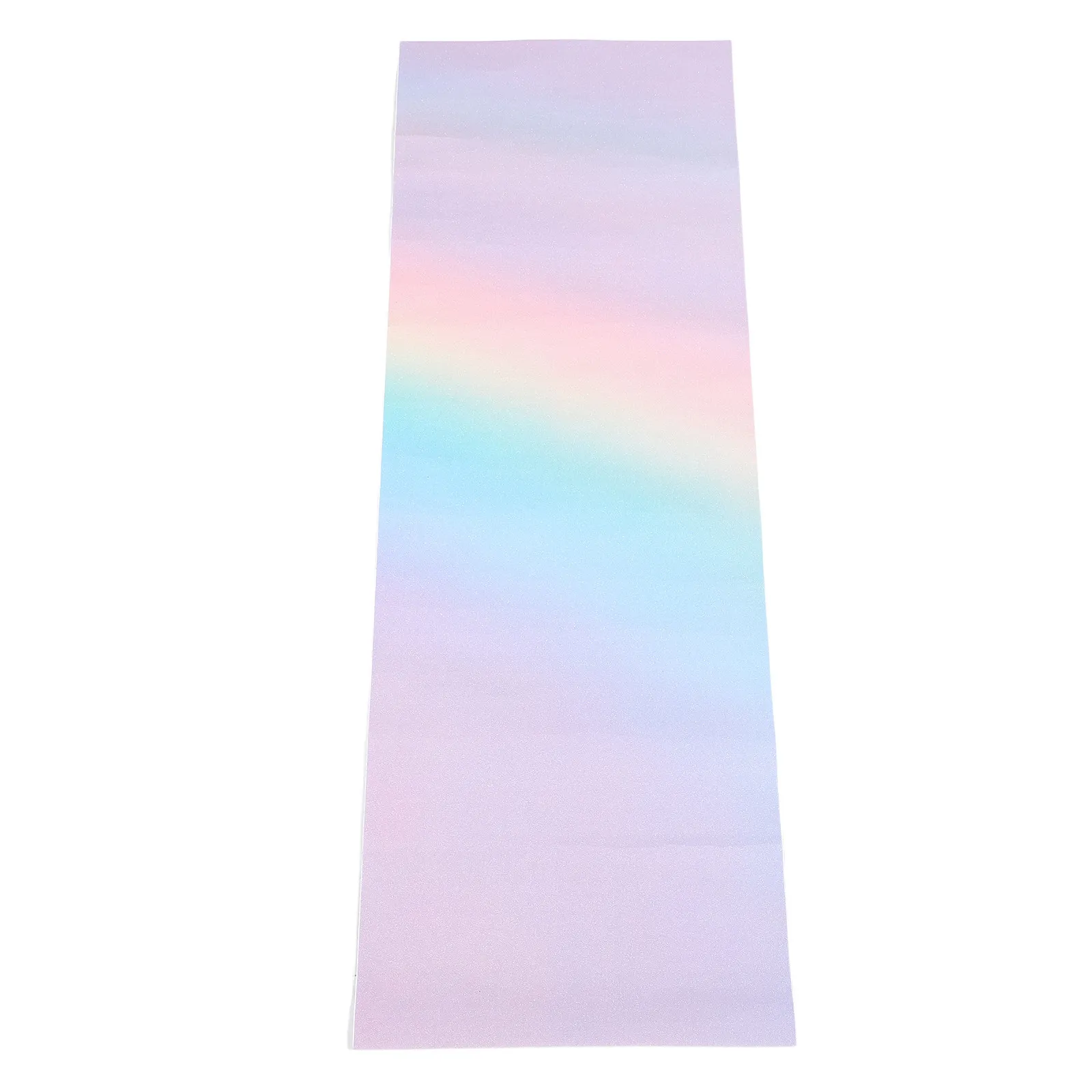 

Rainbow Colored Skateboard Grip Tape Sandpaper Sheet for Freestyle Dance Boards Land Surfing Skateboards Non Slip Texture