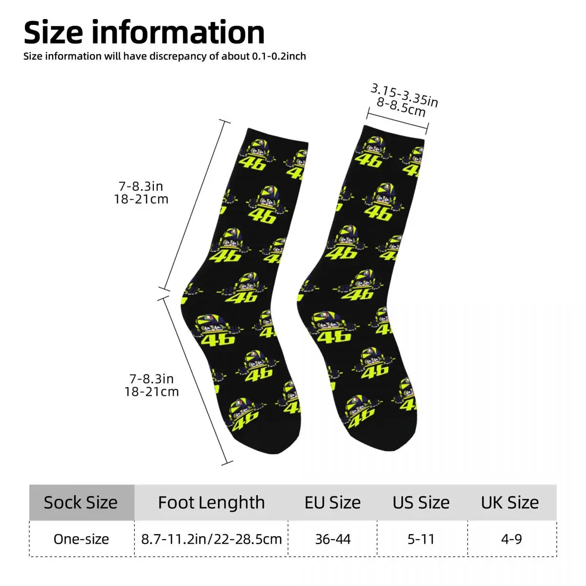 Couple Socks Valentinos Rossising cartoon Stockings Autumn Funny Medium Soft Socks Pattern Outdoor Non Slip Socks