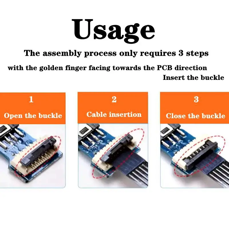 FFC Mini Micro USB Extension Type-C Ribbon Cable 90 FPV Slim Flat Soft Flexible FPC Charge FPV Brushless Handheld Gimbal Monitor