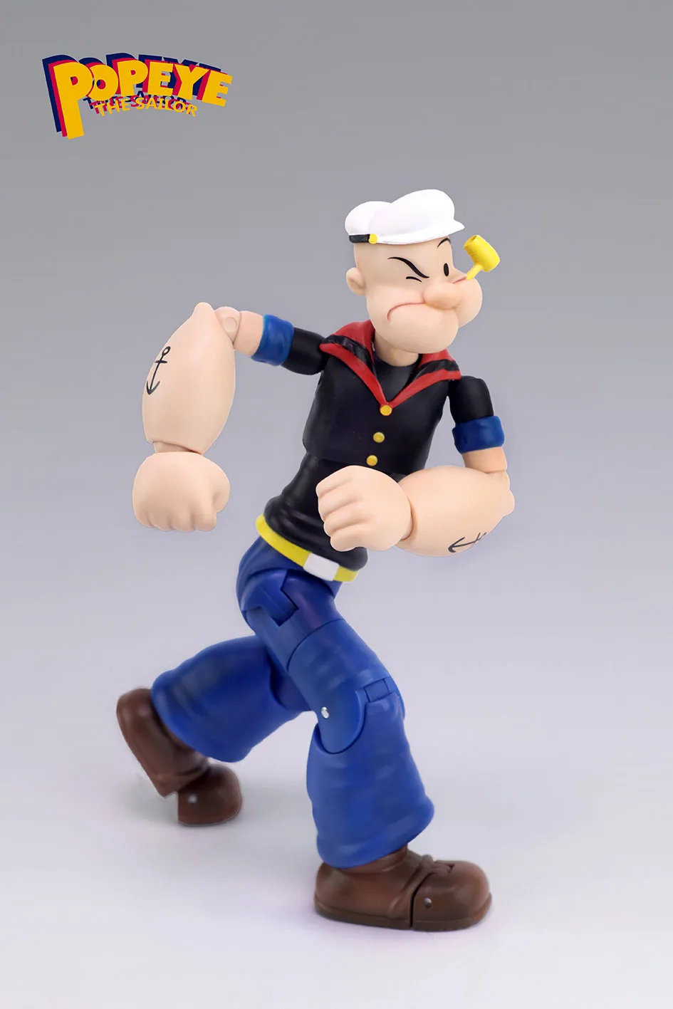 GT Popeye 942Toys 1/12 Scale The Sailor Man Wacky Wobbler Bobble Olive PVC Action Figure Collection Model Toy Gift