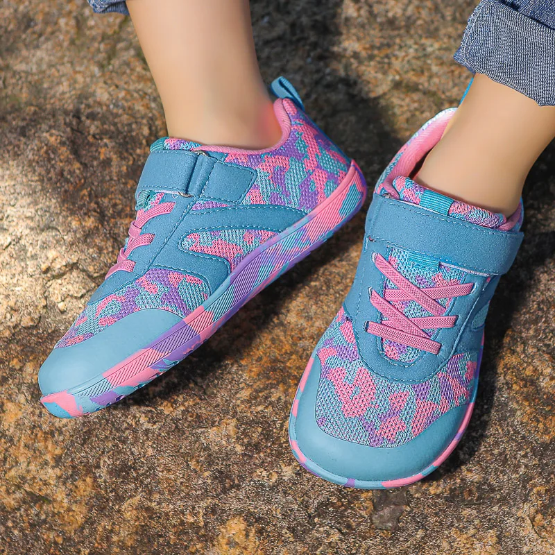 شاطئ بيرفوت أحذية أطفال أطفال جديد شبكة لينة مدرسة الجري عدم الانزلاق بنين بنات أحذية رياضية كاجوال حذاء للأطفال 6-12 سنة #4