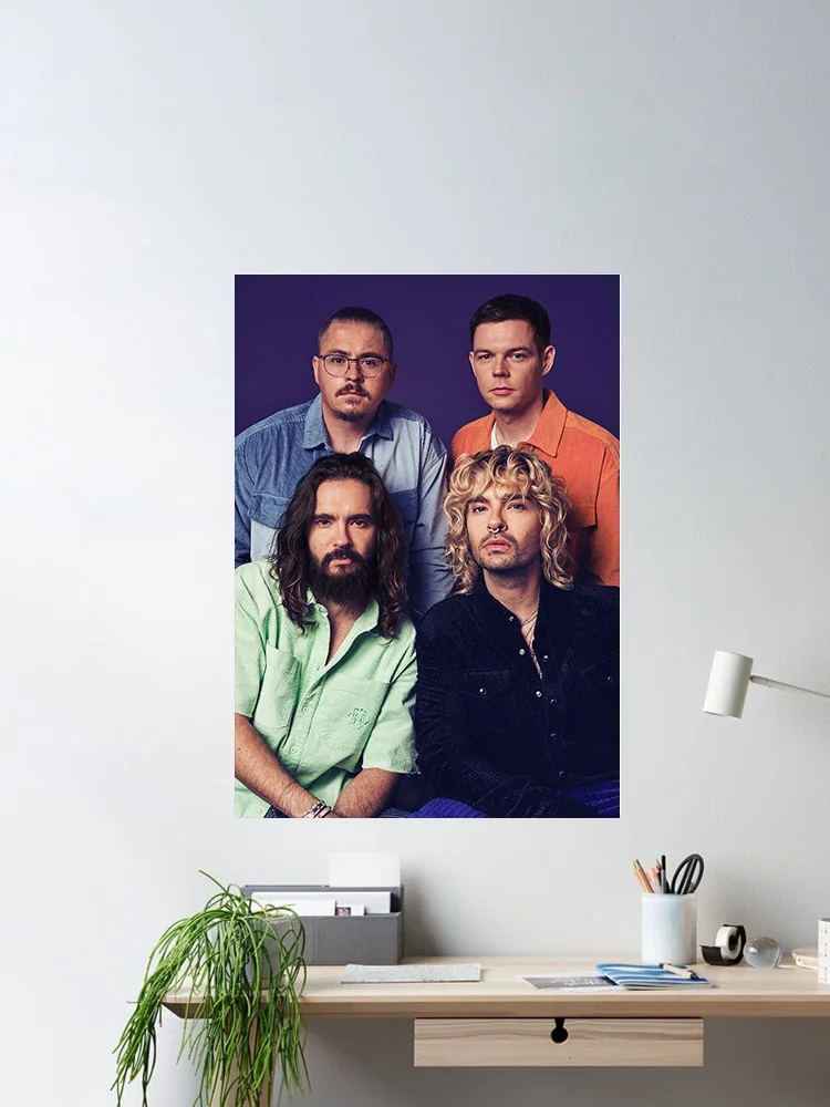 Tokio Hotel Band Poster Prhonneur, Affiche murale, Petit, Décoration de la maison, Salon