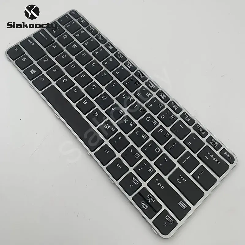 Imagem -05 - Teclado hp Elitebook 820 g3 820 g4 725 g3 725 g4 Eua Retroiluminado 826630001 sem Pointer