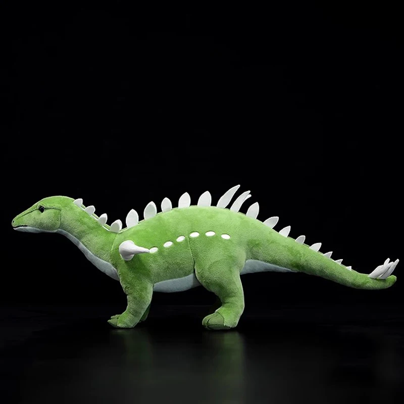 Simulated Animal Huayangsaurs Stegosaur Dinosaur Sword Dragon Jurassic Roof Lizard Stuffed Doll Plush Toy Girl Boy Friend Gift