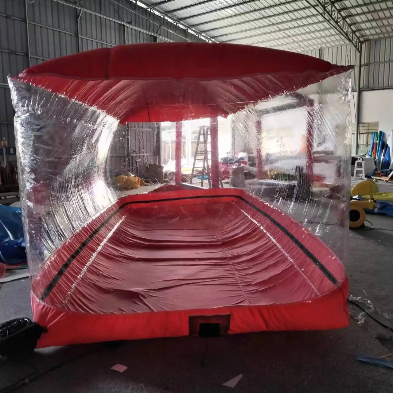 Folding Oxford Cloth Indoor Transparent PVC Inflatable Car Bubble Car Storage Tent Cover Garage For Sale