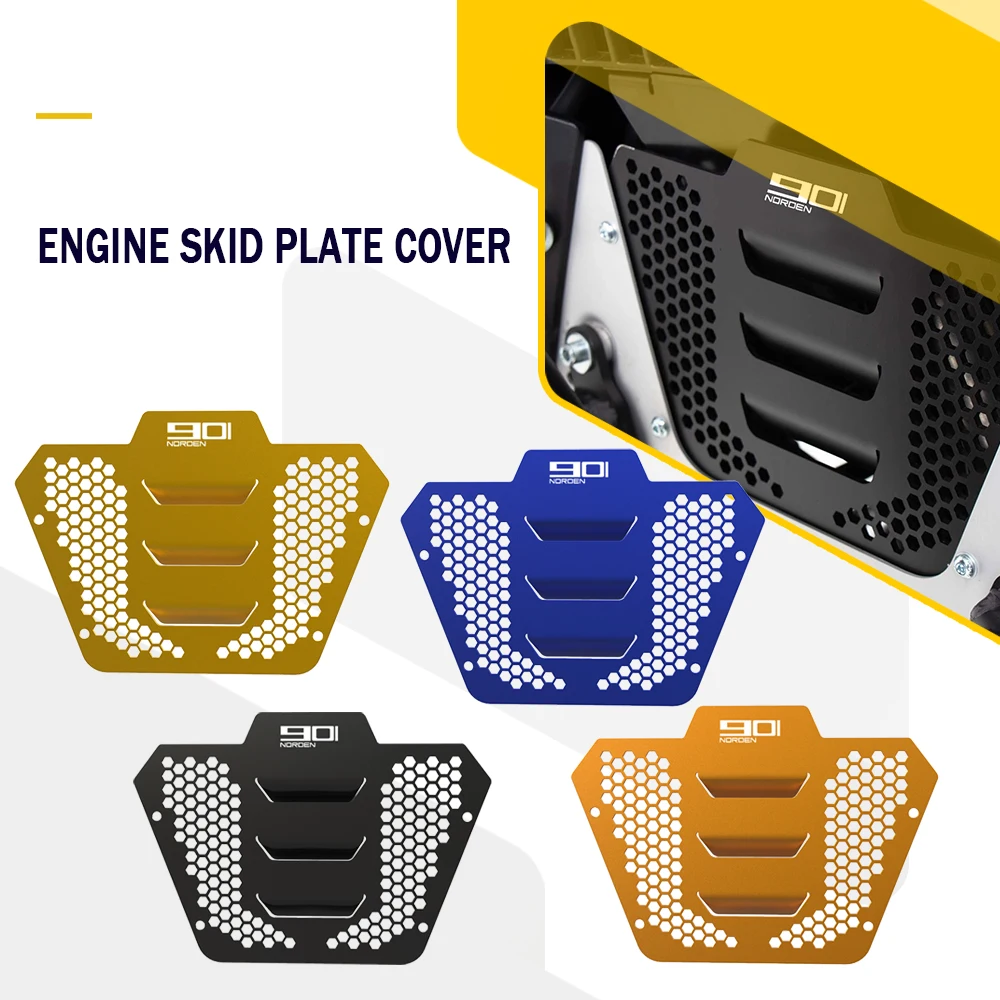 

Motorcycle Accessories For Husqvarna Norden 901 Norden901 2022 2023 2024 Aluminum Engine Guard Bashplate Mud Crap Flap Protector