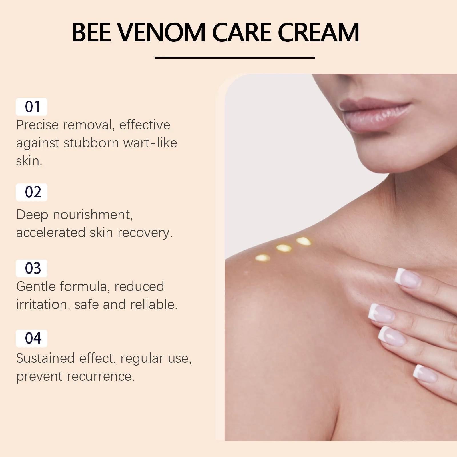 30g Bee Venoms Joint Care Cream Relieve Cervical Joint Soreness Massage Treatments Cream Bone Health Body Care Tools