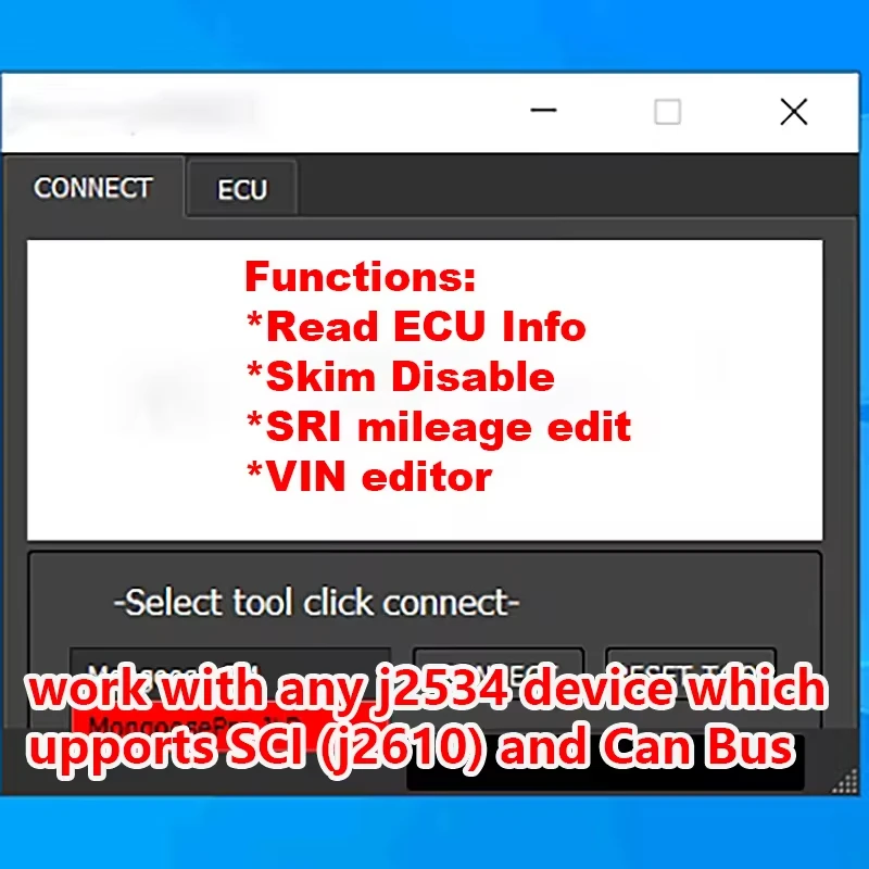 For Chrysler APNT Edit Vin Read ECU Info Skim SRI mileage Edit Immo off for Chrysler/Dodge/Jeep Gas Diesel 1995-2020 for J2534