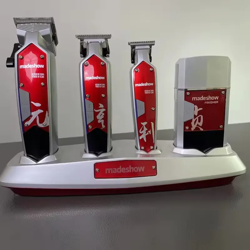 

Новый профессиональный перезаряжаемый триммер для мужчин, электрические машинки для стрижки волос, набор парикмахерских, машина