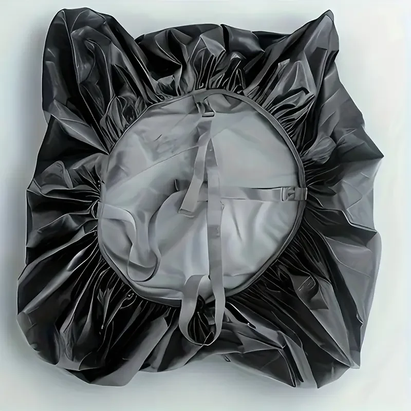 1pc Elastic Tuff Tray Cover, for 70-100cm Mixing Play Tray，Waterproof Windproof with Straps for Outdoor Tuff Tray with Stand