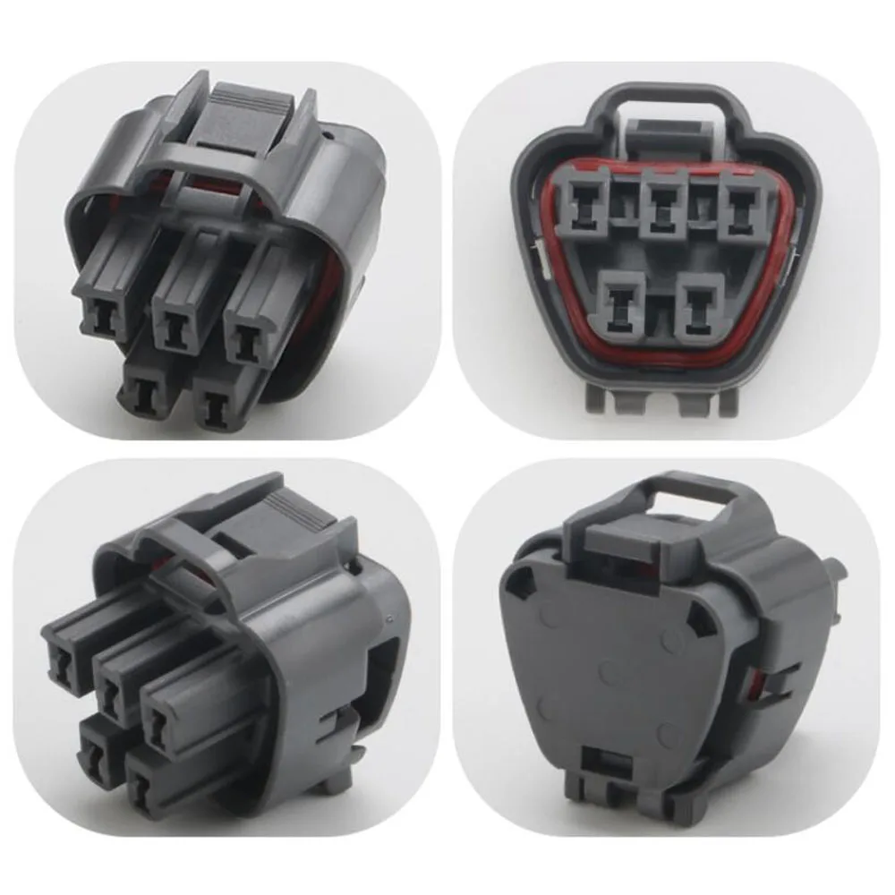 Imagem -03 - Conector Impermeável Automático com Selo Terminal Plugue Automotivo Soquete Masculino da Família Mg6415214 Pinos 100set