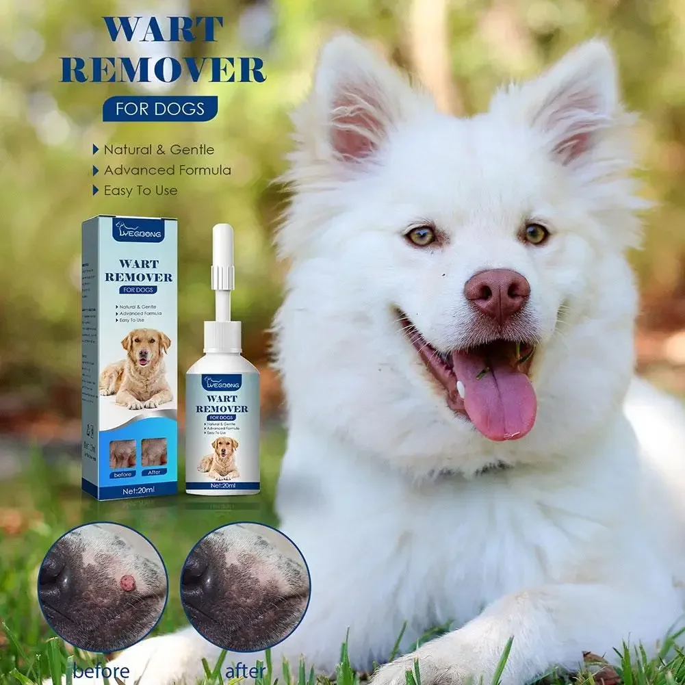 Pet Warts Remover Liquid Dogs Skin Care Cats Corns No Papilloma Fast Eliminate Skin Remedy Irritation Warts Treatment