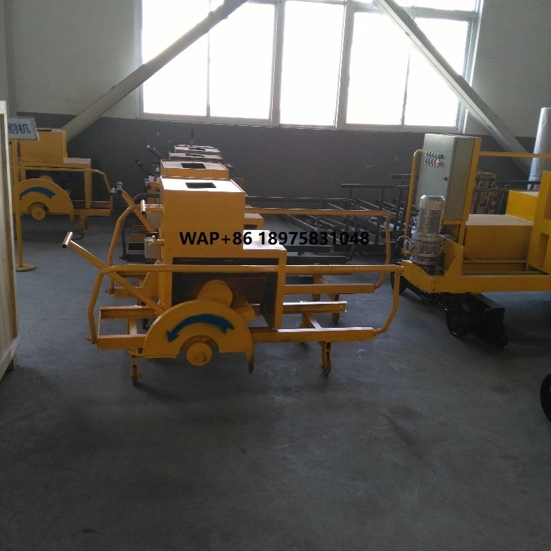 Concrete slab sawing machine
