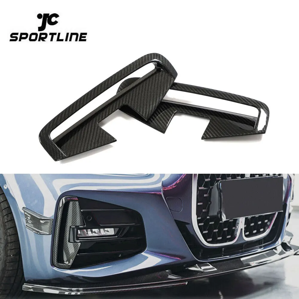 

Вентиляционные отверстия для переднего бампера из карбона Pre-Preg G22 G23 G26 для BMW 4 серии M440i M-SPORT 2D 4D 2021-2023