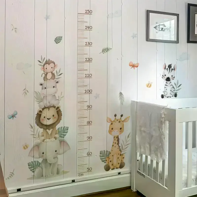 Naklejka z wykresem wzrostu dl – Baby Nursery Jungle Wallpaper recenzja i cena