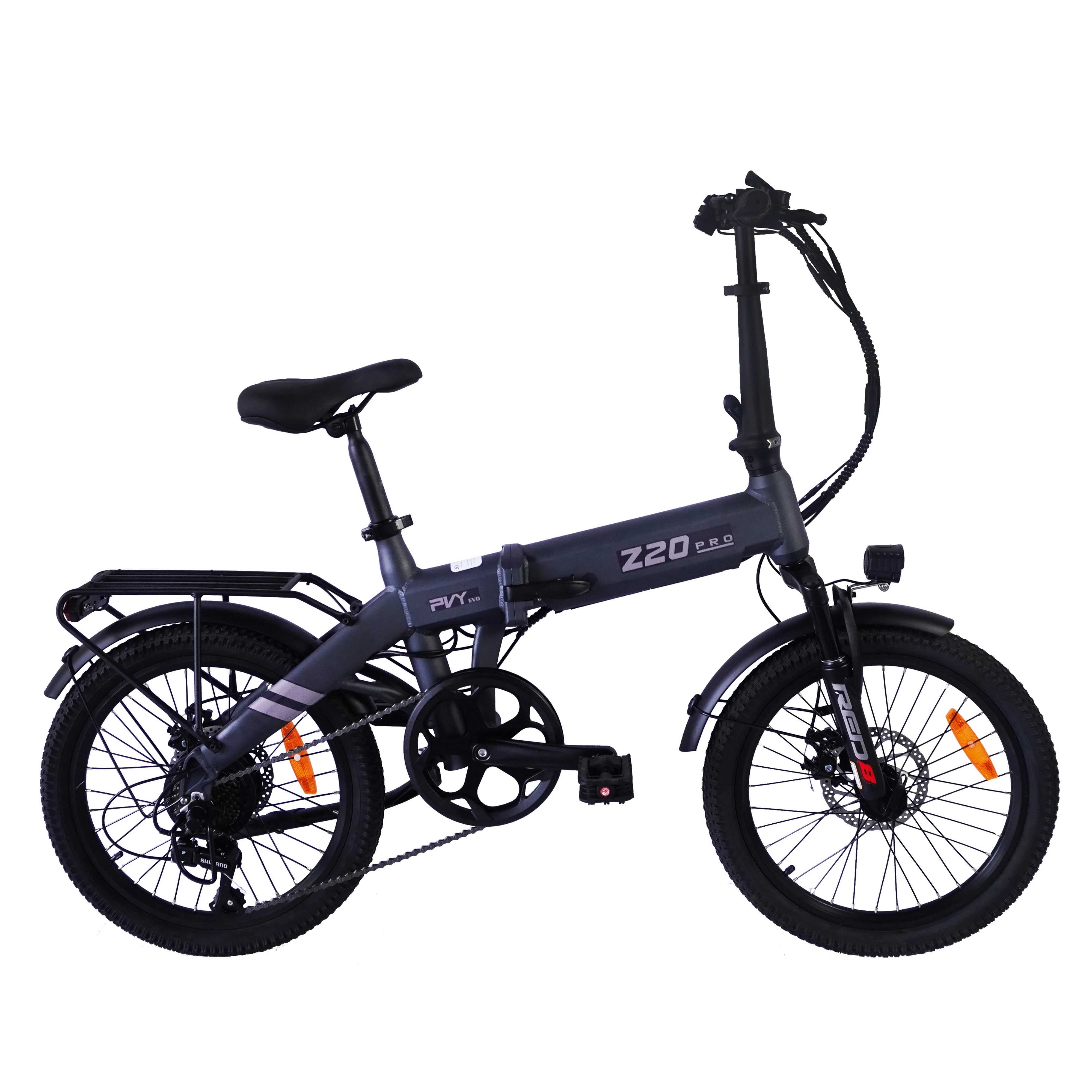 PVY Z20 PRO EVO elektrische fiets 36 V/14.5 Ah batterij 120 km bereik elektrische fiets 500 W sensor koppelmotor 20 inch band ebike
