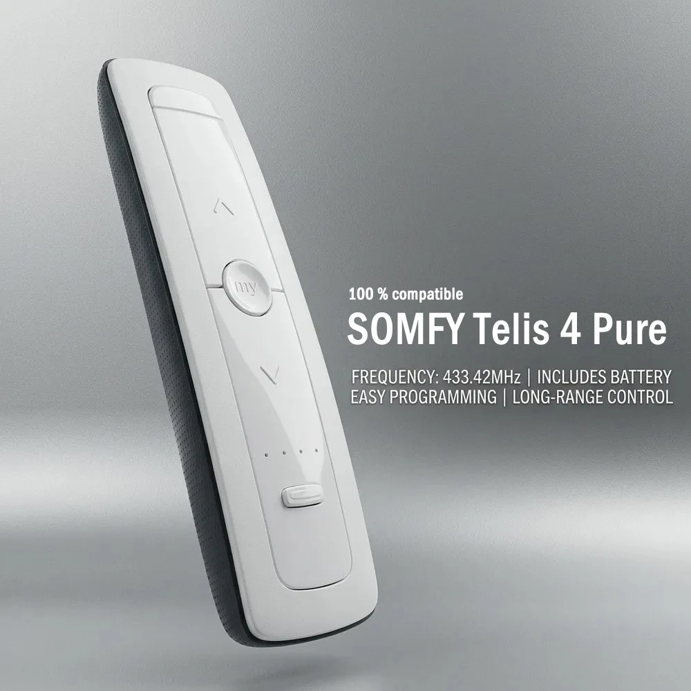 controle-remoto-de-cortina-somfy-telis-1-4-rts-pure-43342mhz-1810633-1810632-1810632a-1810631-substituicao
