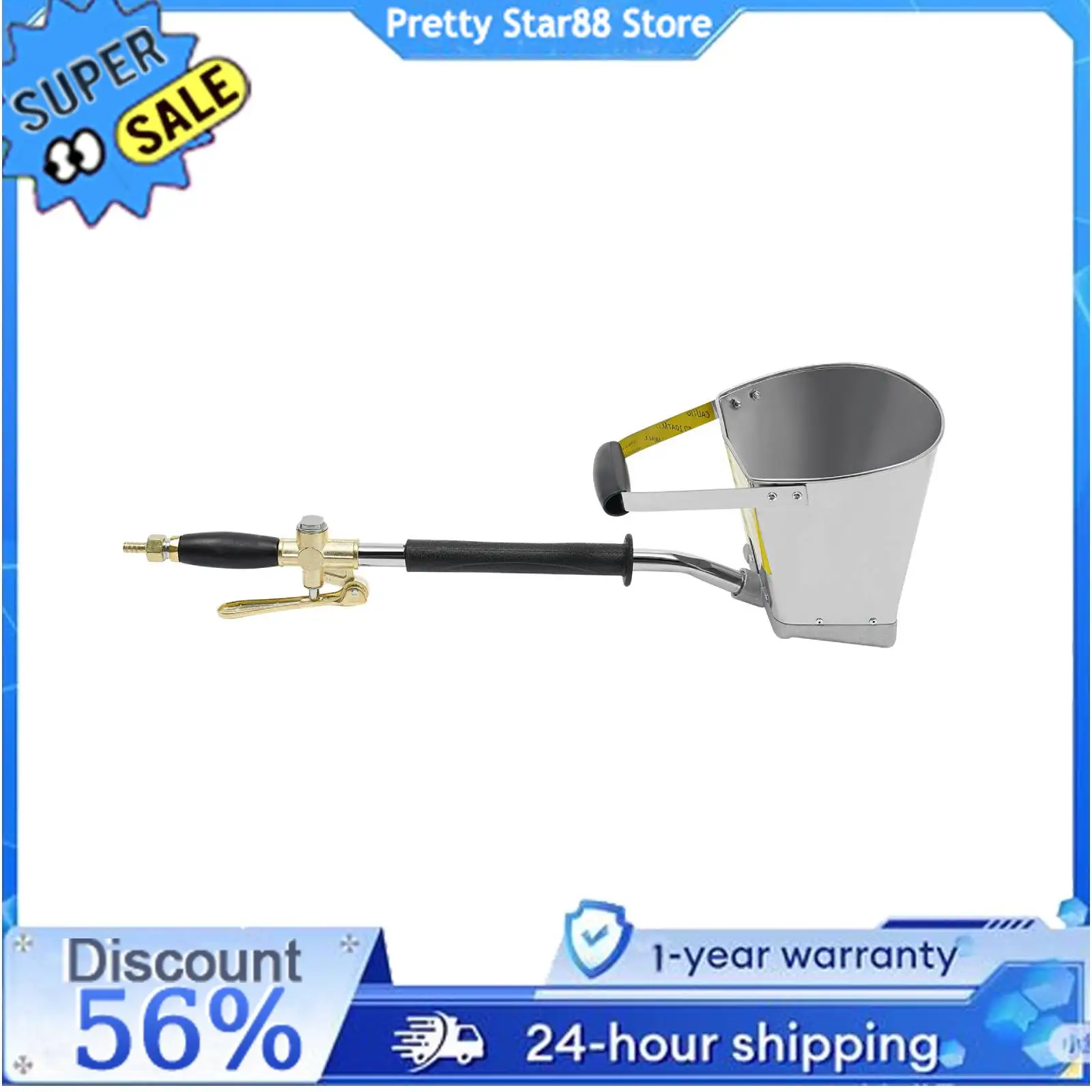 

Spray Gun Tool High Efficiency Cement Spray Gun Large Capacity Cement Mortar Spray Gun Tool for Construction/Factories/Concrete