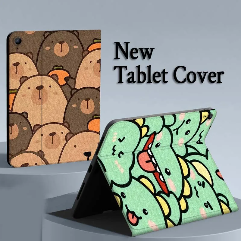 

Cute Cartoon Anime Patterns Tablet Case For Samsung Galaxy Tab A A7 A8 A9 A11 S6 S11 Lite Plus 10.1 10.4 10.5 Inch