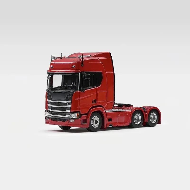 MASSDI 1/64 Scale R450 R500 Trailer Head Alloy Car Model For Collection Display & Holiday Gifts Toys
