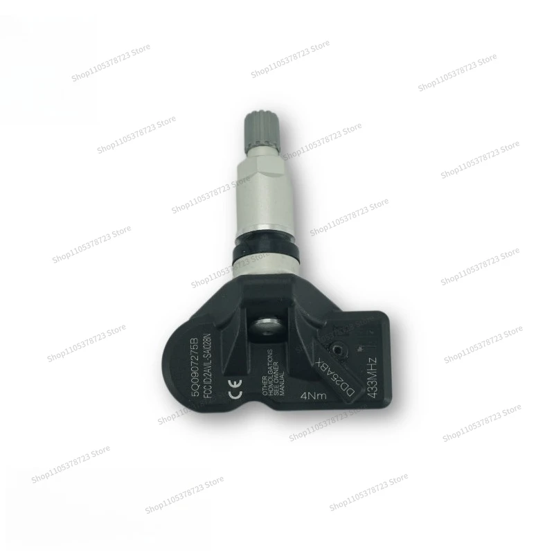 For TPMS Tire Pressure Sensor 5Q0907275B with 433MHz for A3 A4 A5 4 Pieces To Buy