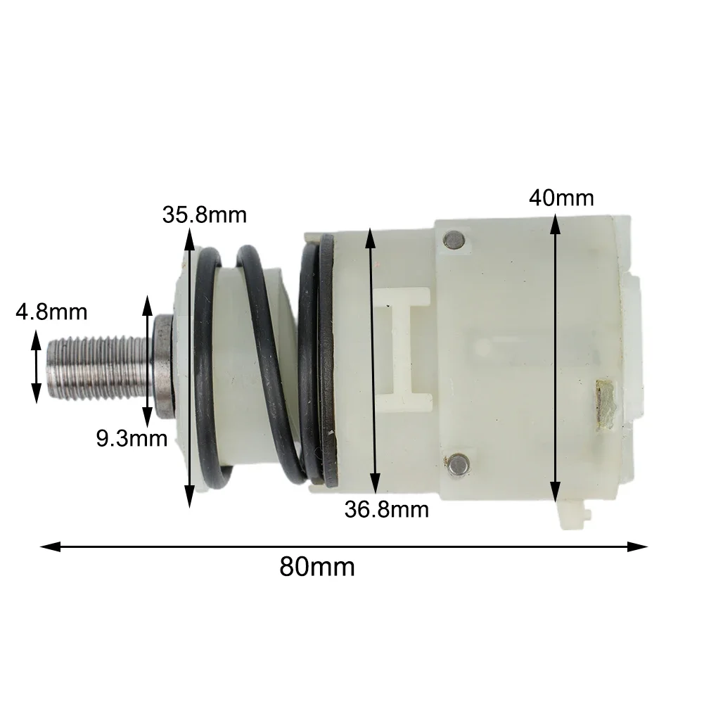 1 pz 80*40mm scatola riduttore a due velocità scatola ingranaggi per trapano a batteria 12V cacciavite elettrico accessori di ricambio per utensili