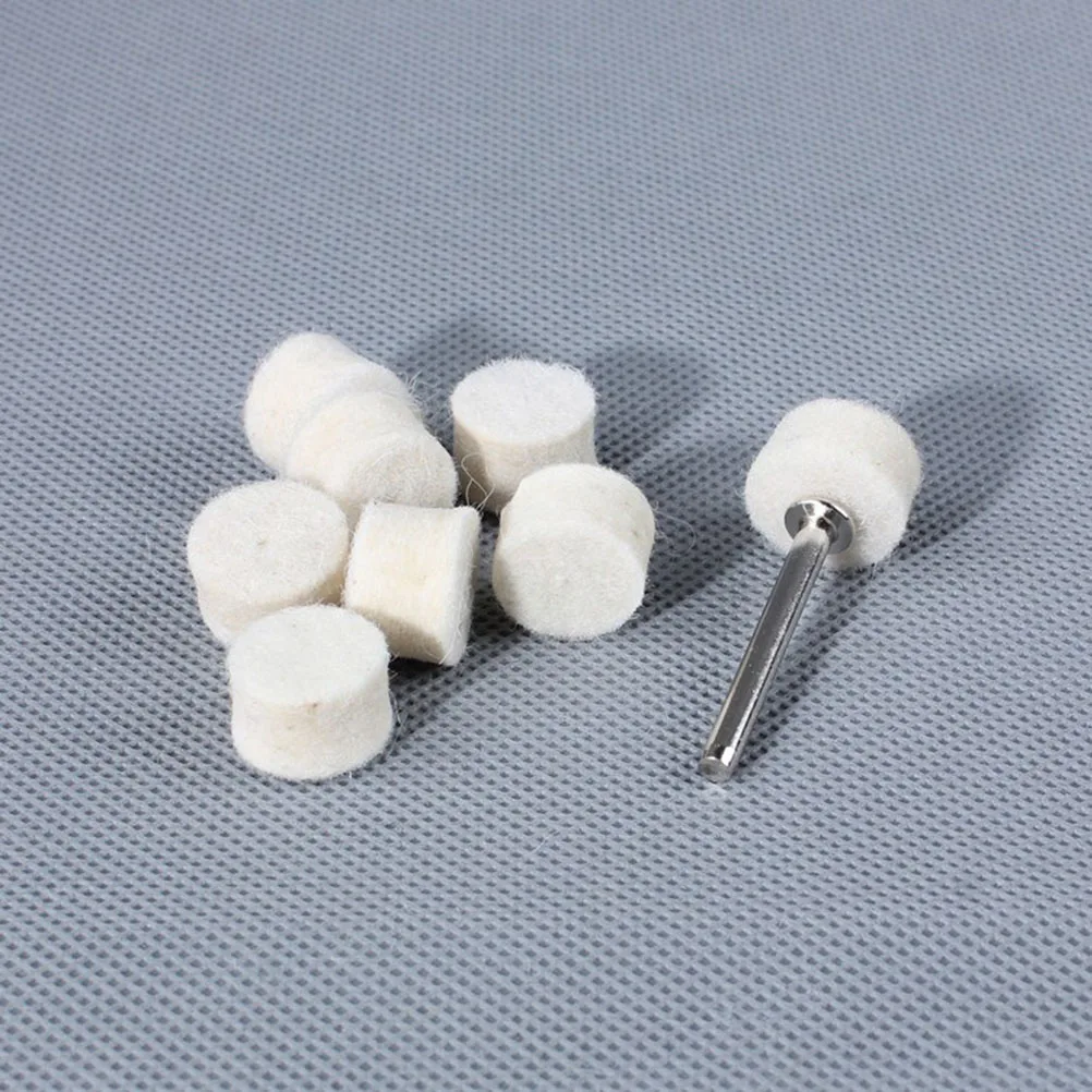 

102pcs Wool Polishing Wheels Buffing Wheel Set For Beauty Equipment Jewelry Stainless Steel Glass Mechanical Parts Abrasive