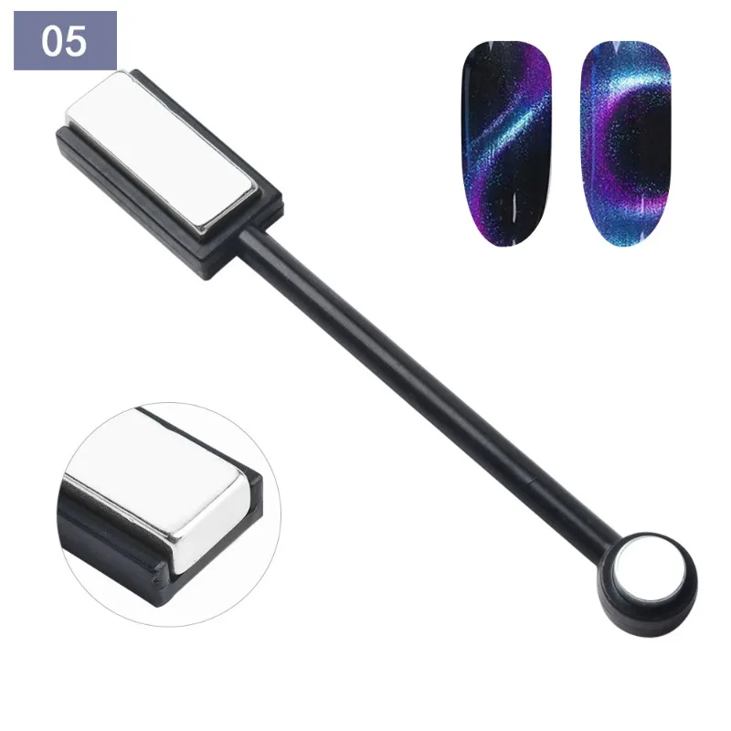 ใหม่เล็บเครื่องมือ Cat Eye Magnetic Stick เล็บกาวแฟนซีมัลติฟังก์ชั่เล็บ Cat Eye แม่เหล็กปากกาเล็บ Professional Supplies