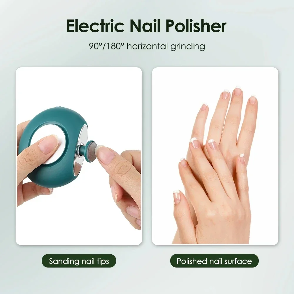 Xiaomi Mijia Electric Automatic Nail Clippers Trimmer Manicure for Adults Baby Nail Cutter Pedicure Finger Toe Scissors Nail