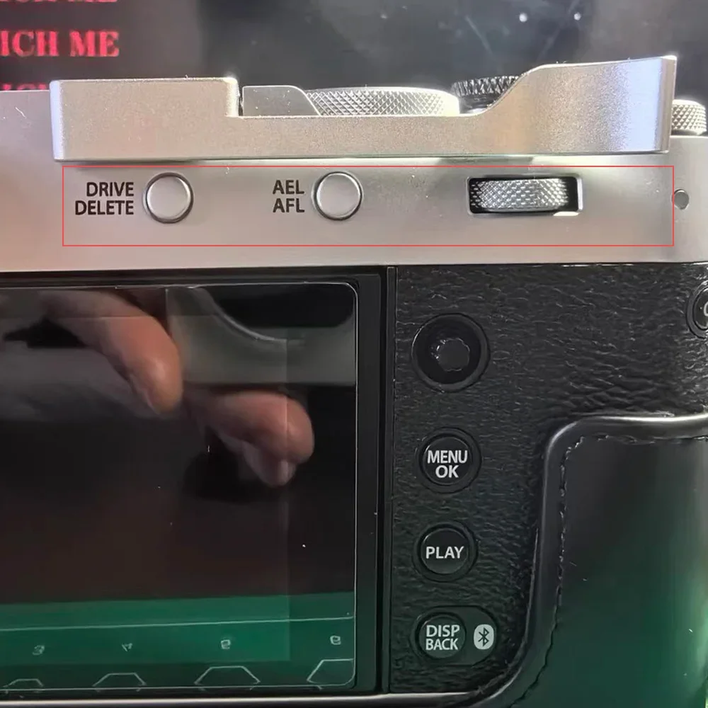 Empuñadura de pulgar para Fujifilm X100VI X100V XE4 X100F XE3 X100T