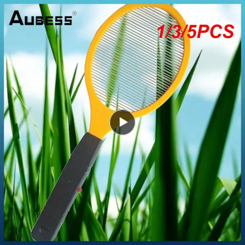 

1/3/5PCS Electric Mosquito Swatter Cordless Mosquito Killer Summer Fly Swatter Bug Fly Racket Insects Repellent