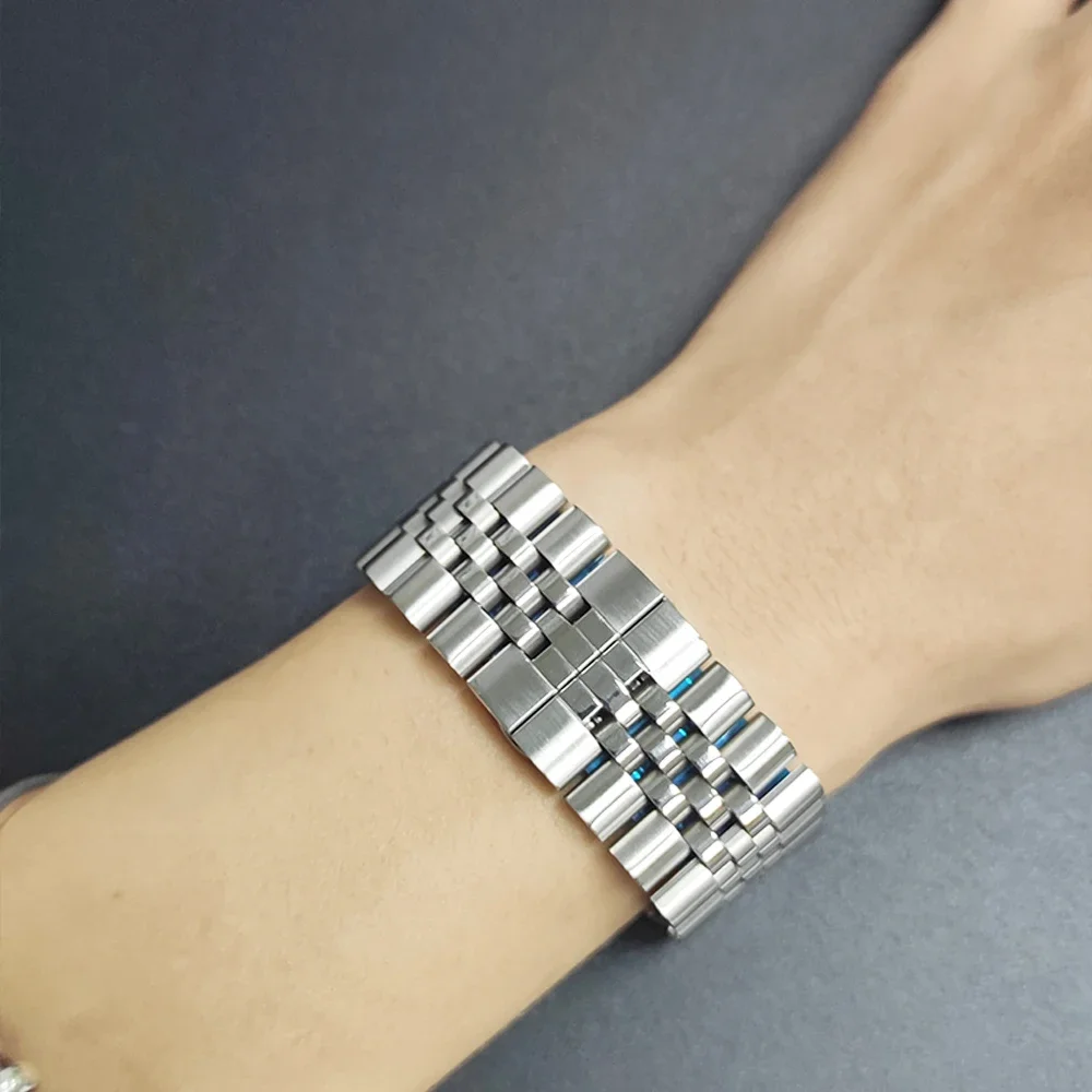 No gap Correa per Galaxy watch7Ultra cinturino in acciaio inossidabile con cinturino da 47mm per samsung galaxy watch 7 Ultra cinturino di ricambio per bracciale