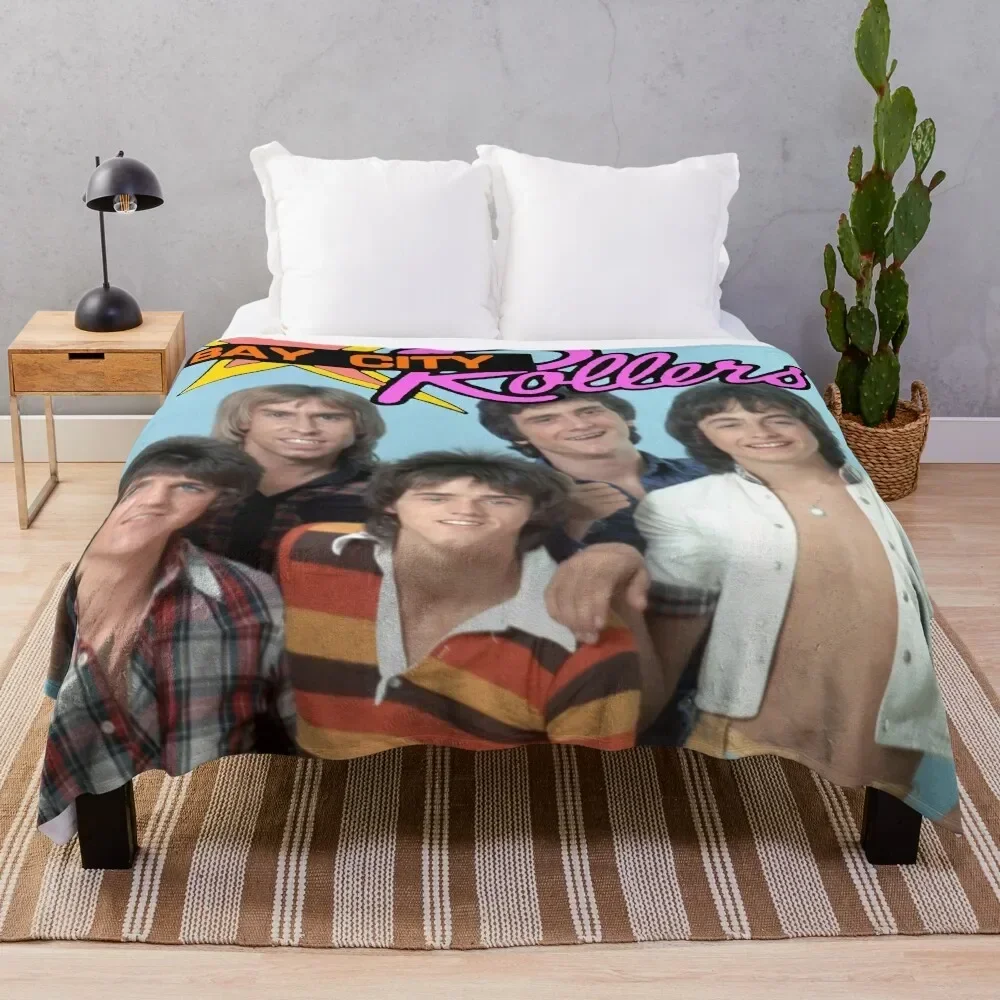 

Bay City Rollers: Star Power Throw Blanket Lightweight Cozy Blanket for Bed Sofa