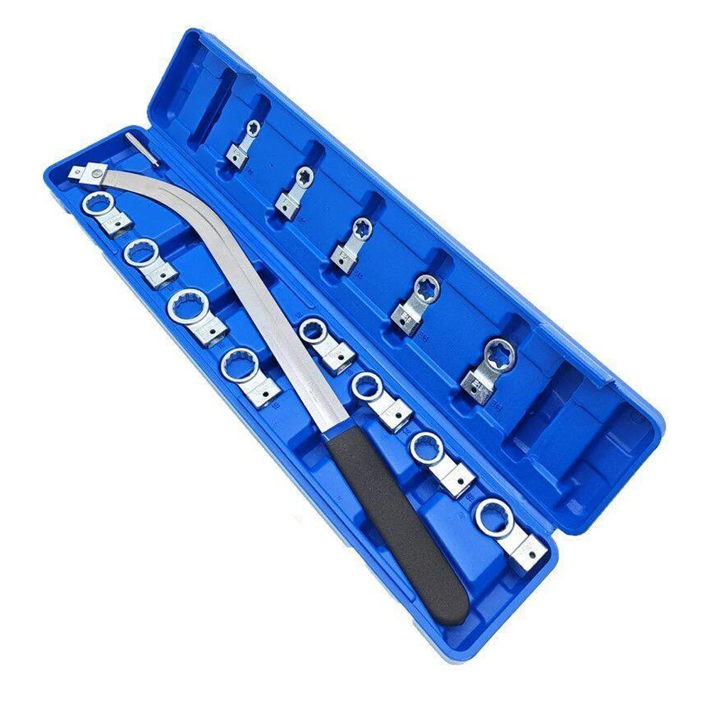 Universal Idler Pulley Adjusting Wrench Kit15 Pcs Auto Belt Tension Tool For Car Engine Serpentine Belt Replacement Repair 3