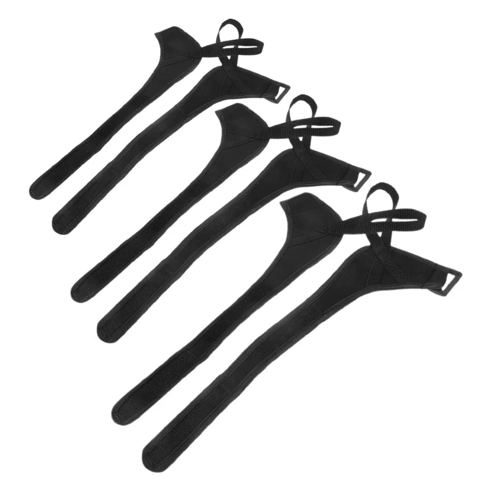 

6Pcs Skiing Wristbands Adjustable Straps for Trekking Poles Walking Sticks Reduces Arm Strain Prevents Slippage Versatile Use