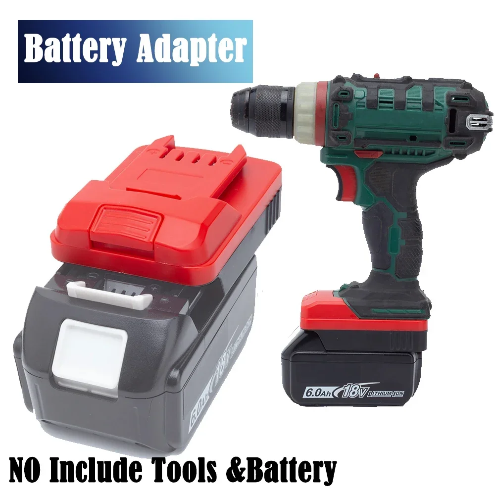 For Makita 18V Battery Adapter Converter Compatible with Lidl Parkside X20V Power Tool Accessories(No Battery)