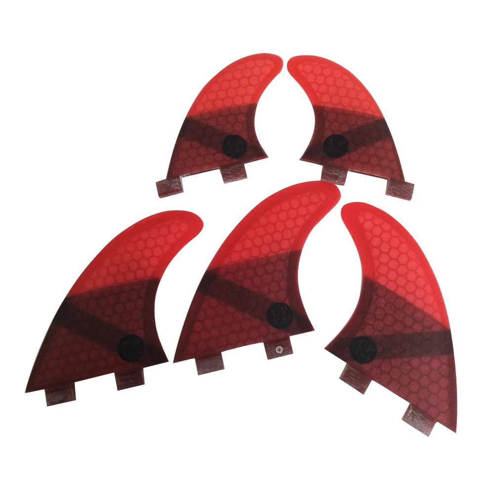 

Cheap Surfboard Fins Multi-color Double Tabs Fin Box Surf Fins