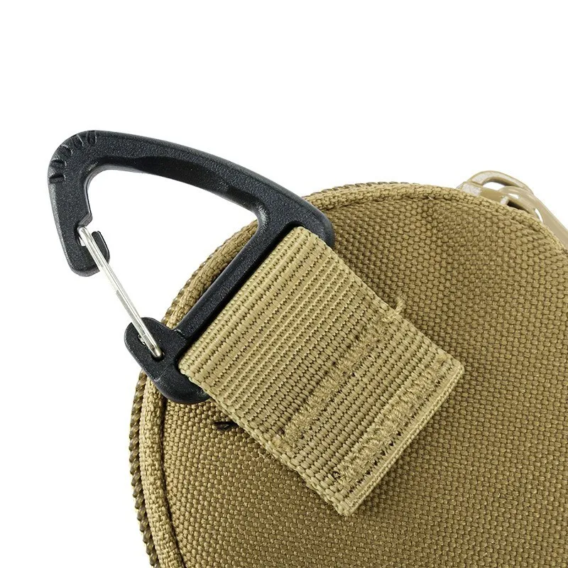 New High Quality Unisex Zipper Wallet Portable Round Mini Card Bag Coin Pocket Key Bag Credit Card Holder Purses