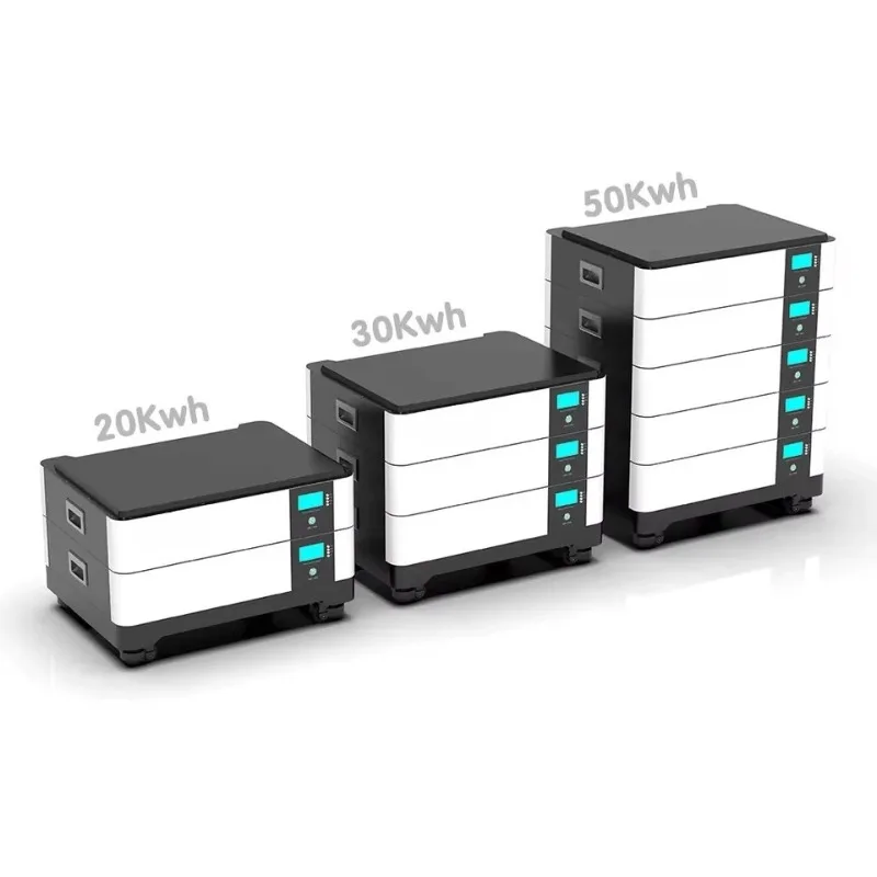 Solar Home Battery Stackable 48V 100Ah 200Ah 300Ah Lithium LifePO4 5Kwh 10Kwh 15Kwh Energy Storage System