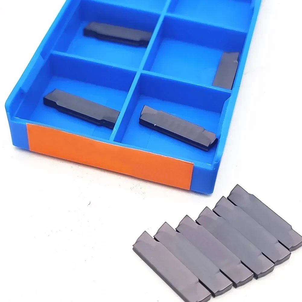 10pcs MGMN200-G Carbide Inserts Blades For MGEHR/MGIVR Grooving Cut Off Tools Indexable Inserts CNC Metalworking Turning Tools