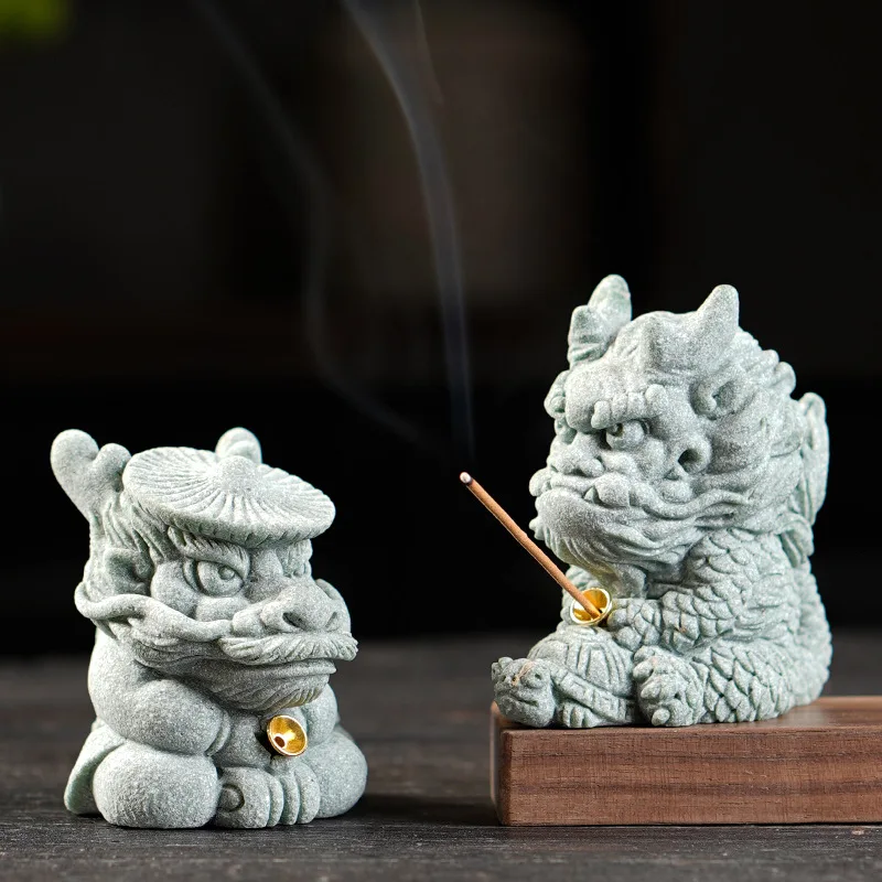 

Creative Fragrance Insertion, Fragrance Holder, Tea Pet, Tea Play Decoration, China-Chic Zodiac Dragon Table Decoration