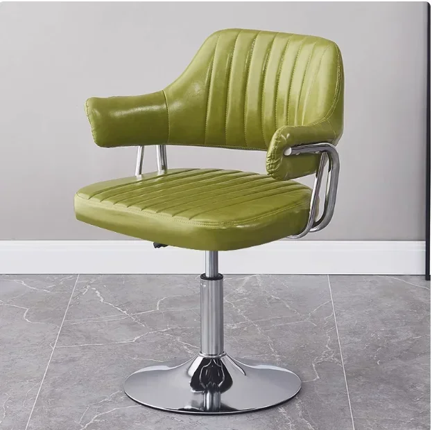 

Modern Hairdresser Chair With Adjustment Height/Convenient Barber Salon Stool Furniture