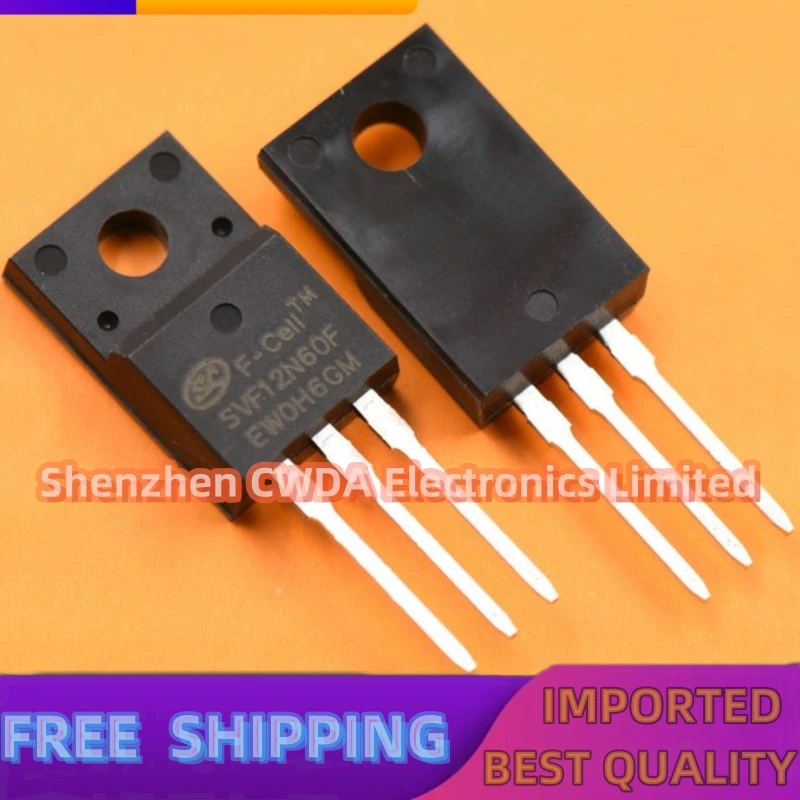 10PCS-20PCS  SVF12N60F 12N60 TO-220 SILAN/ MOSFET In Stock Can Be Purchased