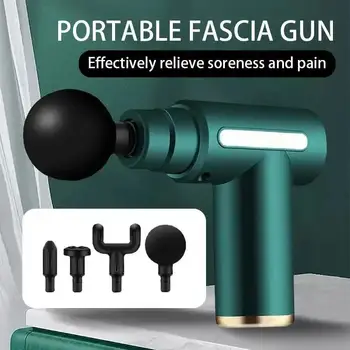 Mini fascia gun wireless massage gun muscle relaxation massage equipment neck membrane Rob cervical spine massage instrument