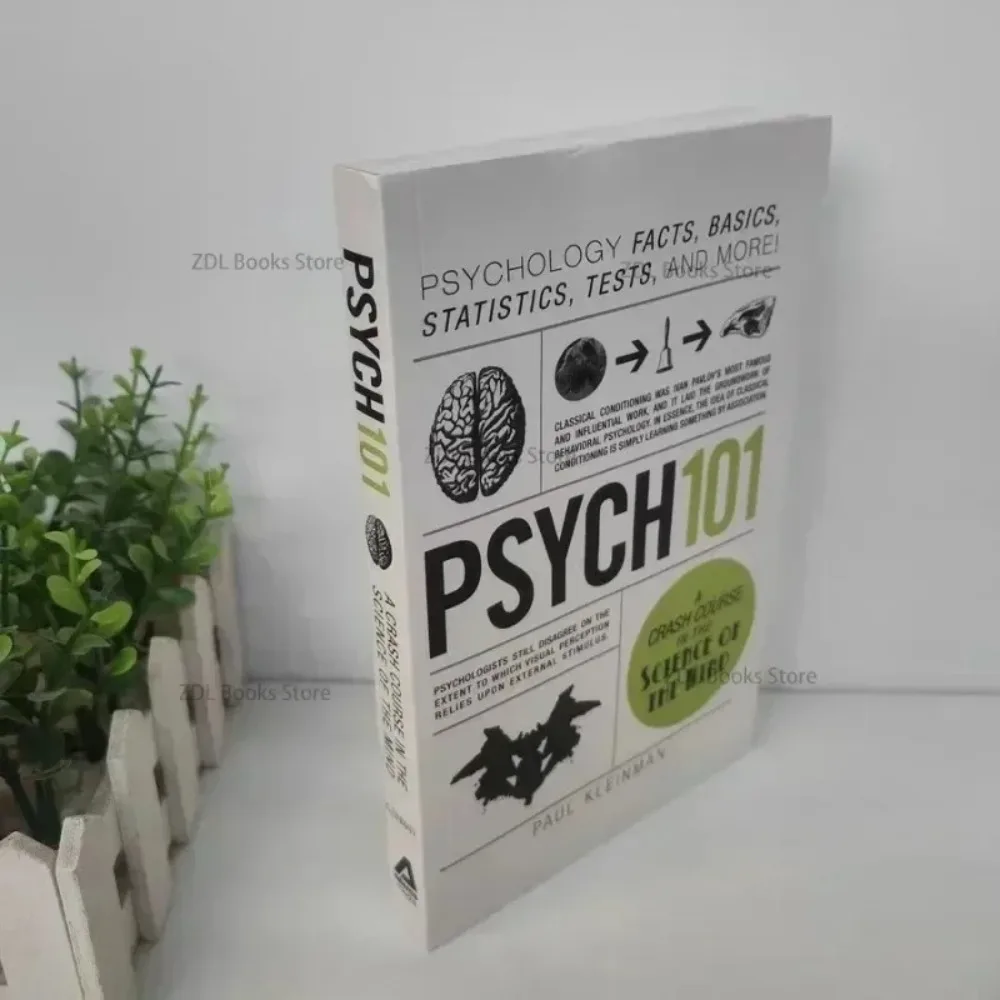 Psych 101 de Paul Kleinman une crash Couse dans la science de l'esprit référence de psychologie populaire livre anglais livre de poche
